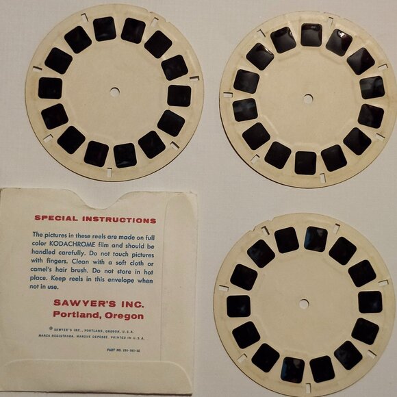 VINTAGE BONANZA View Master Reels 1964 Lot of 3 Reels WESTERN - Picture 5 of 5